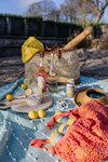 Haakpatroon Connected Dots Picknick Deken