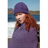 Muts met dubbele rand gemaakt van Lang Yarns Donegal Woolen Spun