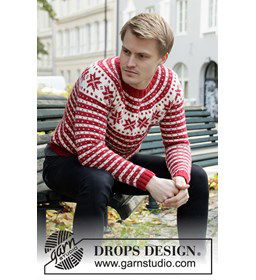 Heren trui gemaakt van Drops Karisma