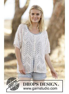 Kimono met kantpatroon 