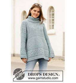 Trui voor dames gemaakt van Drops Air