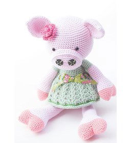 Biggetje gemaakt van Drops Karisma