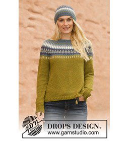 Dames trui gemaakt van Drops Alpaca