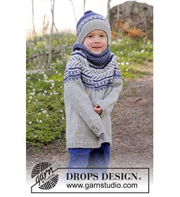 Trui gemaakt van Drops Merino extra fine