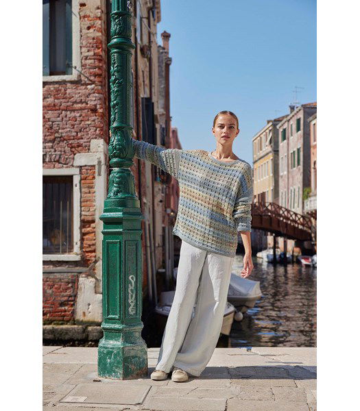 Breipatroon damestrui Sydney in regelmatig ajourpatroon