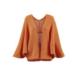 Damesvest gemaakt van Lang Yarns Wooladdicts Sunshine - Sunshine colour