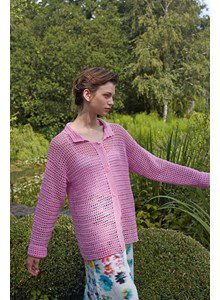 Damesvest met reverskraag Flower Field