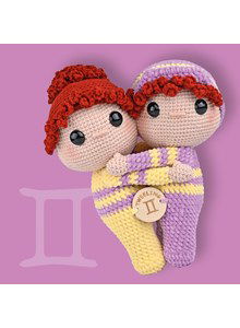 Sterrenbeeld poppen Tweelingen Teddy