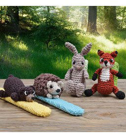 Klaparmband van bosdieren gemaakt van Durable Coral