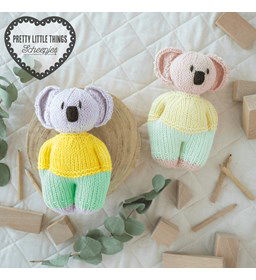 Koala s gemaakt van Scheepjes Softfun