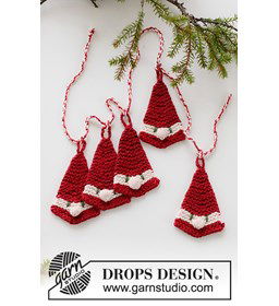 Kerstdecoratie slinger gemaakt van Drops Paris