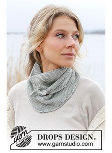 Omslagdoek in gerstekorrel