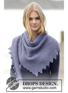 Omslagdoek met puntjes