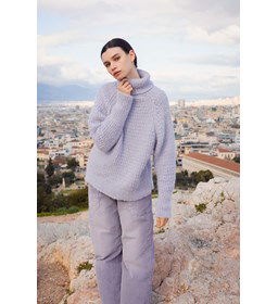 Damestrui met col Soft Exhale gemaakt van Breinaalden