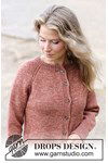 Breipatroon Canyon Twist Cardigan van andere kant