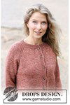 Breipatroon Canyon Twist Cardigan van andere kant