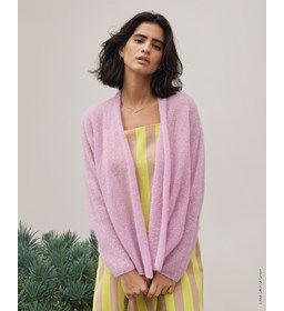 Damesvest gemaakt van Lana Grossa Setasuri