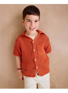 Kindervest met kraak