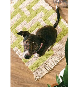 Geometrisch matje Koto gemaakt van Boeken DMC