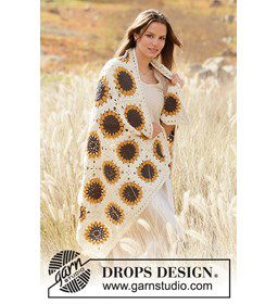 Deken gemaakt van Drops Lima