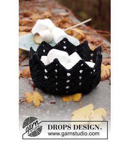 Mandje Halloween gemaakt van Drops Paris