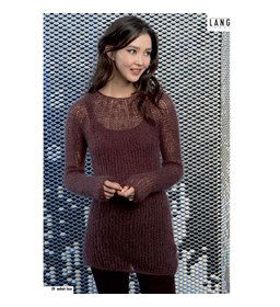 Jurk gemaakt van Lang Yarns Mohair Luxe