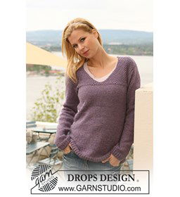 Trui gemaakt van Drops Alpaca