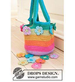 Tas voor meisjes gemaakt van Drops Paris