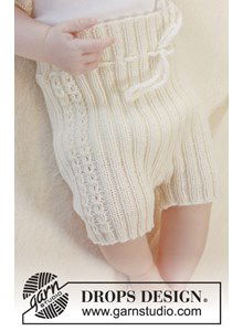 Gebreide korte broek