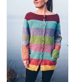 Lang damesvest Lempi