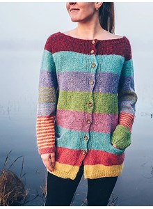 Lang damesvest Lempi