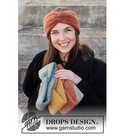 Hoofdband gemaakt van Drops Alpaca