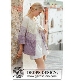 dames vest gemaakt van knopen