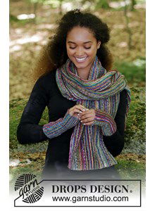 Sjaal en polswarmers