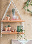 Macrame patroon Hangende planken