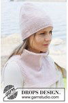 Breipatroon Petal Kiss Neck Warmer van andere kant