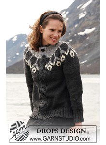 Vest in noors motief