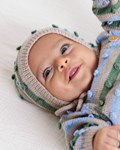 Breipatroon Babymuts met nopjes