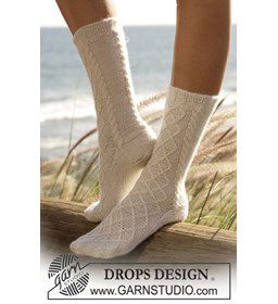 Sokken gemaakt van Breinaalden zonder knop