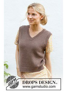 Dames spencer met V-hals