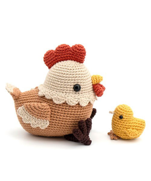 Haakpatroon Kip Floriana en haar kuiken