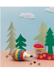 Egel met paddenstoel