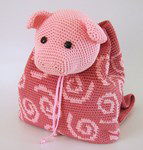 Haakpatroon Rugzak varken