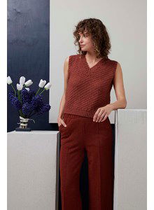 Korte spencer Karla met V-hals