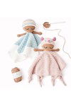 Haakpatroon Baby Blankie Rainbow Lovey pastel van andere kant