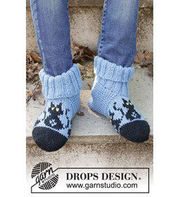 Magische Katten Sokken gemaakt van Drops Karisma