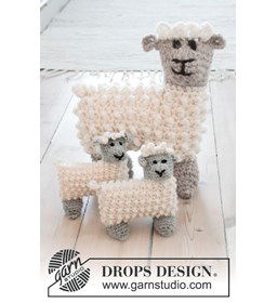 Schaap gemaakt van Drops Big Merino