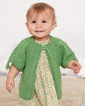 Breipatroon Babyvestje met korte mouwen