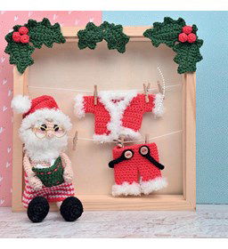 Kerstman gemaakt van Durable Teddy