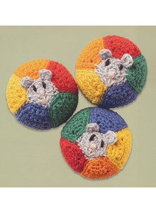 Speelballen met nuizenkopjes